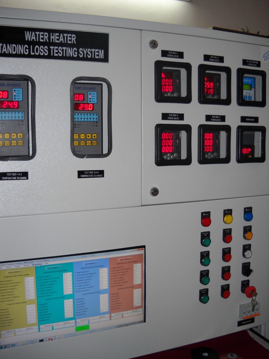 Automated Water Heater Testing Systems